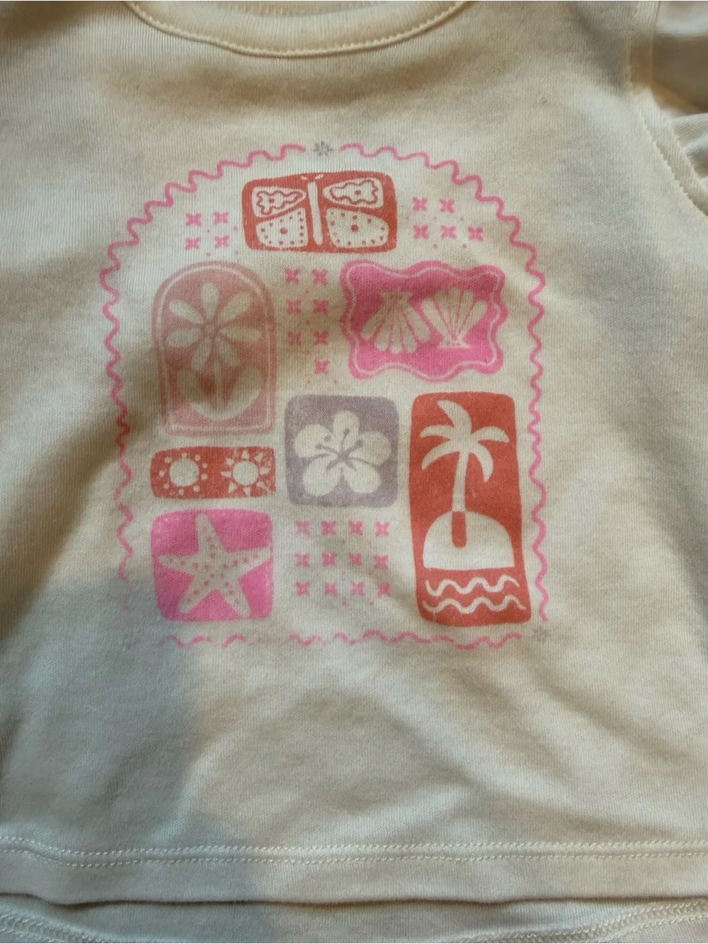 BUNDLE 12 Month Baby Girls Pink & White Summer Dress + Mix of Tops & Shorts